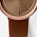 Agnes - Rose Gold/Brown