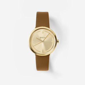 breda-agnes-1733e-gold-brown-leather-watch-front
