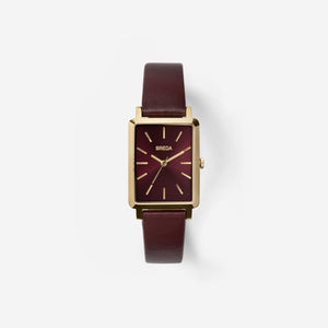 breda-baer-1729a-gold-maroon-leather-watch-front