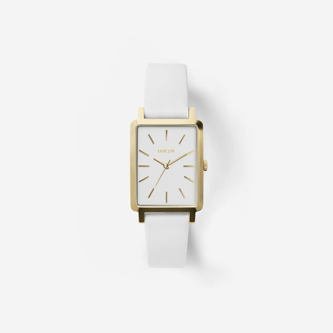 breda-baer-1729b-gold-white-leather-watch-front