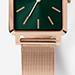 Baer (Mesh) - Rose Gold/Green