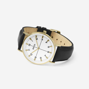 breda-belmont-1646o-gold-black-leather-angle
