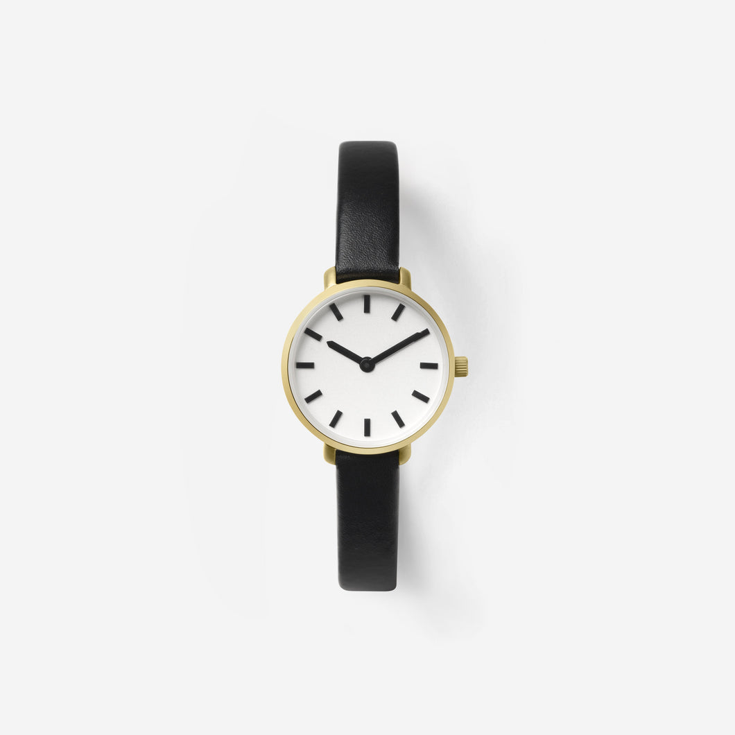 breda-beverly-1730b-gold-black-leather-watch-front