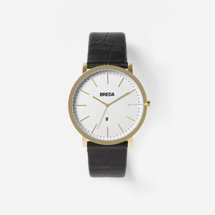 breda-breuer-1732a-gold-black-leather-watch-front