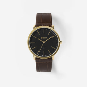 breda-breuer-1732b-gold-brown-leather-watch-front