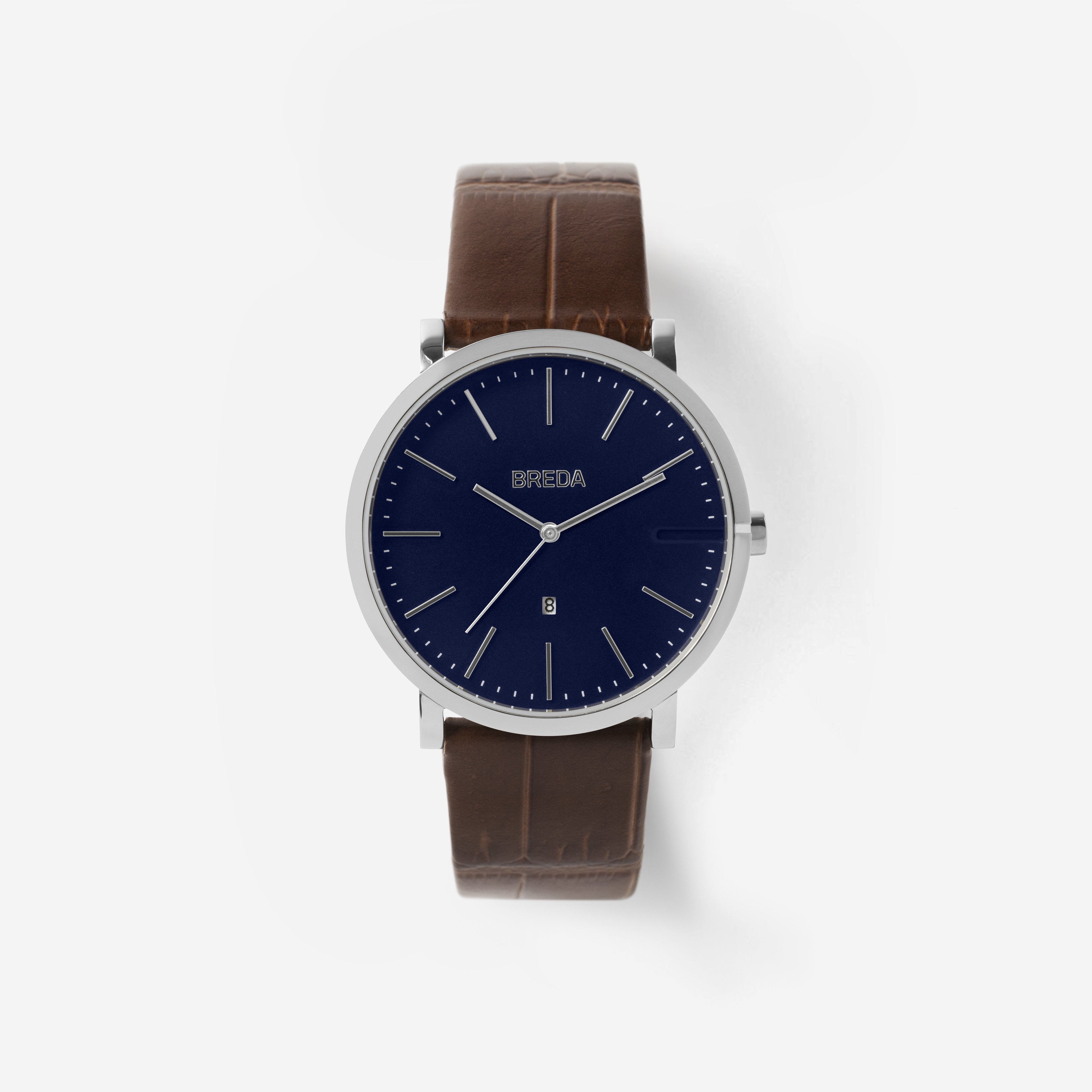 breda-breuer-1732d-silver-brown-leather-watch-front