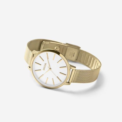 breda-joule-1731a-gold-mesh-watch-angle