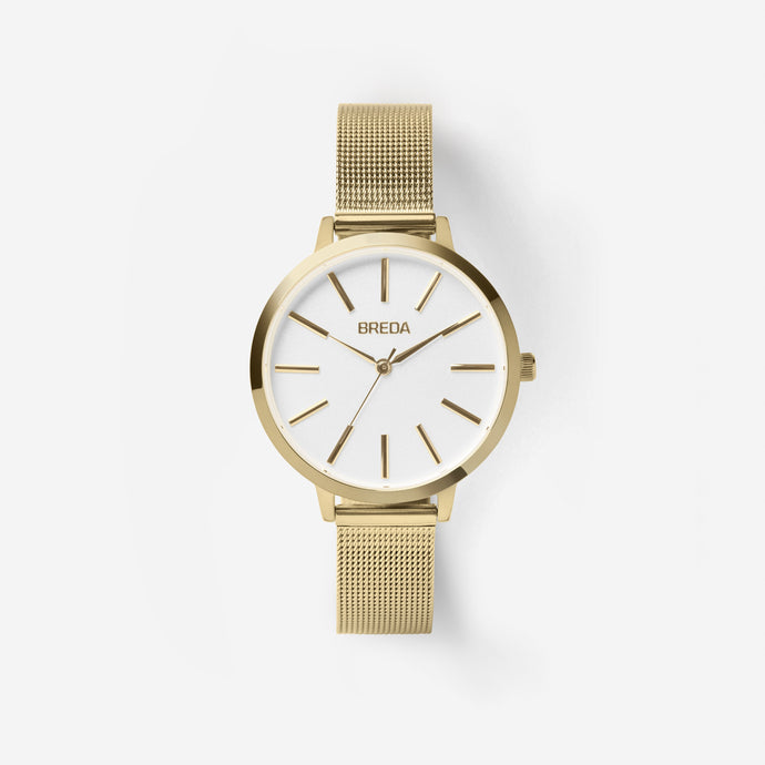 breda-joule-1731a-gold-mesh-watch-front