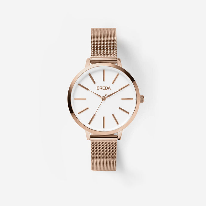 breda-joule-1731b-rosegold-mesh-watch-front