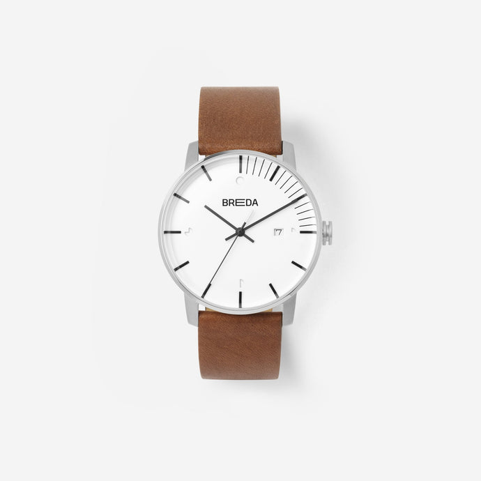 breda-phase-9000a-silver-brown-watch-front