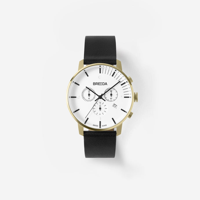 breda-phase-chronograph-9001b-gold-black-watch-front