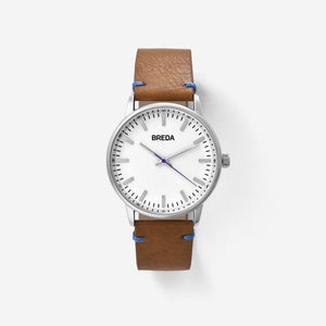 breda-zapf-1697c-silver-brown-watch-front