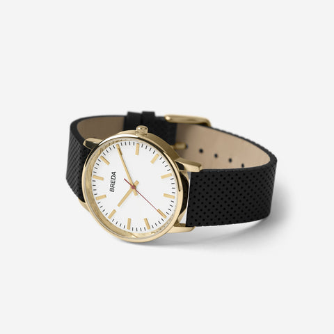 breda-zapf-1725a-gold-black-leather-watch-angle