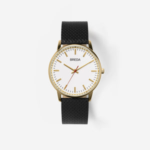 breda-zapf-1725a-gold-black-leather-watch-front