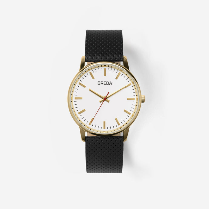 breda-zapf-1725a-gold-black-leather-watch-front